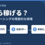 クラウドソーシングでいくら稼げる？募集中案件151件の実データで答える