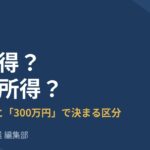 副業は雑所得？事業所得？「帳簿」と「300万円」で決まる区分と、青色申告65万円控除の条件